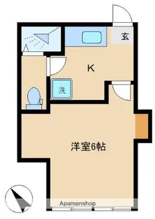 目黒グリーンヴィラ【1階】の間取り