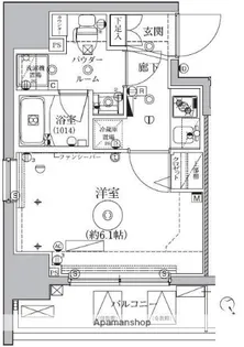 東京都品川区東中延1丁目【マンション】の間取り