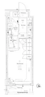 アクサス西馬込アジールコート【301号室】の間取り