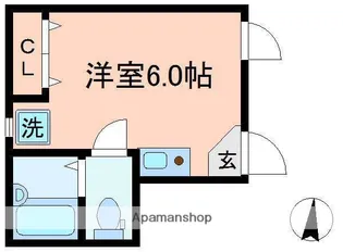 あおばトラスト御嶽山【1階】の間取り