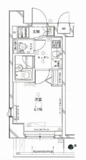 ステージファースト武蔵小山Ⅱ【2階】の間取り
