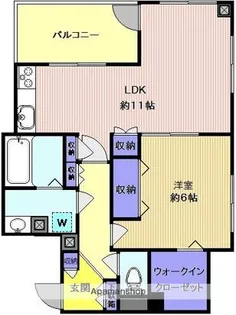 セントアラベラ【203号室】の間取り