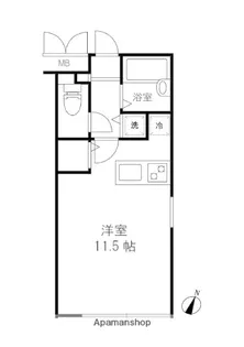 モダンフォルム洗足【2階】の間取り