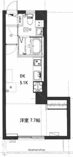 朝日北千束マンション【2階】の間取り