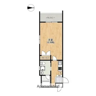 ヒルサイドガーデン【3階】の間取り