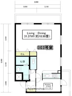 ウィスタリア上池台【3階】の間取り