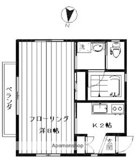 セトルワン【102号室】の間取り