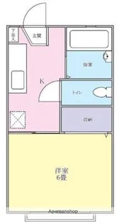 サンハイツ【1階】の間取り