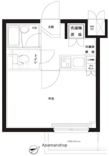 ルーブル南馬込弐番館【2階】の間取り
