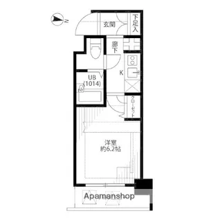 プレール・ドゥーク馬込駅前【7階】の間取り