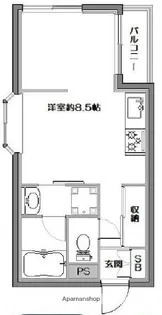 パークアベニュー【402号室】の間取り