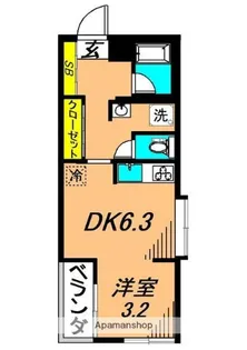 パークアベニュー【1階】の間取り