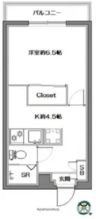 パークアベニュー【202号室】の間取り