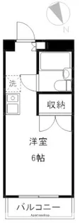パークシティ戸越【305.号室】の間取り