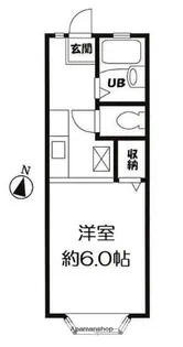コーポエイト【2階】の間取り