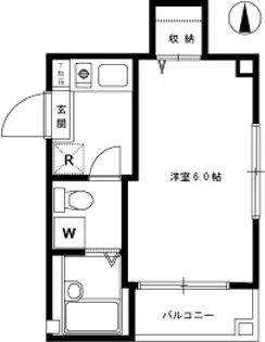 MKM都立大【2階】の間取り