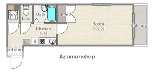 ブルーム学芸大Ⅱ【3階】の間取り