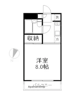 シャルム目黒【2階】の間取り