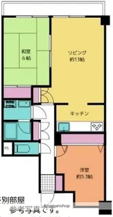 パスティーユ石川台【2階】の間取り