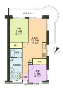 NC FLAT【2階】の間取り
