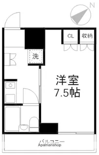 クレール浅野【2階】の間取り