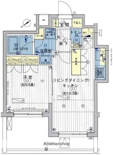 ブライズ上池台【5階】の間取り
