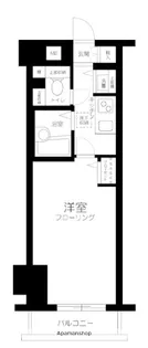 トーシンフェニックス五反田【109-1号室】の間取り