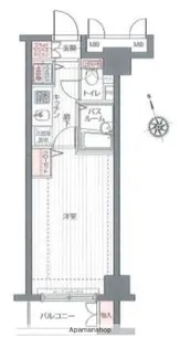 トーシンフェニックス五反田【3階】の間取り