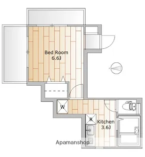 サンフレッチェ吉田【3階】の間取り