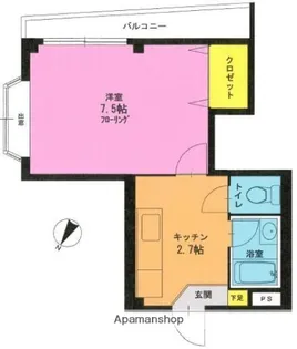 ラ・ティエラ【301号室】の間取り