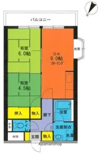 レーベン欅【3階】の間取り