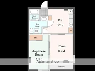 ノアール【5階】の間取り