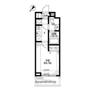 プレール・ドゥーク下丸子【2階】の間取り