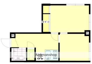 鈴木ビル【401号室】の間取り