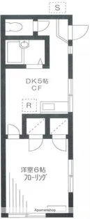 荏原ハイツ【1階】の間取り