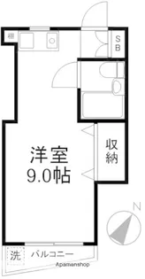 マンション大橋【2階】の間取り