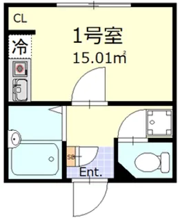アーク西糀谷【3階】の間取り