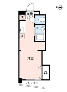東品川マンション【4階】の間取り