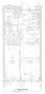 目黒第一マンションズ【9階】の間取り