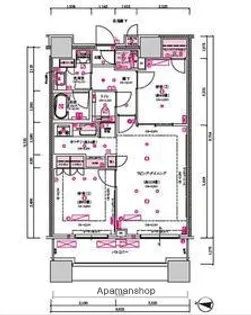 目黒第一マンションズ【13階】の間取り