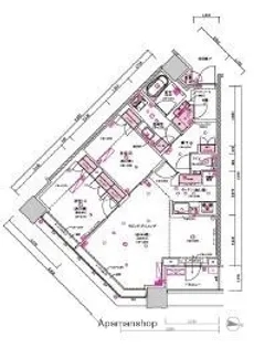 目黒第一マンションズ【11階】の間取り