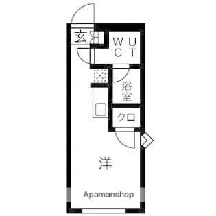 LUDENS戸越銀座【5階】の間取り