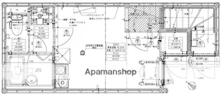 イクシオ下丸子【107号室号室】の間取り