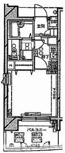 シンシア大森本町【4階】の間取り