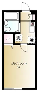 サンアロー【103号室号室】の間取り