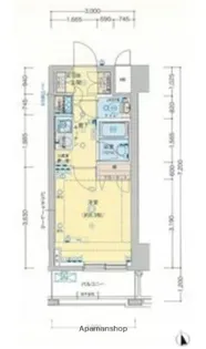 ブライズ品川南ル・リオン【2階】の間取り