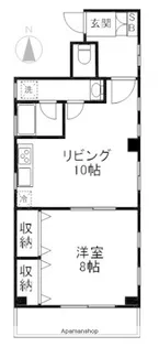 マッターホルン【201号室】の間取り