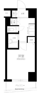 1Kの間取り画像