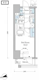 アーバネックス戸越【3階】の間取り