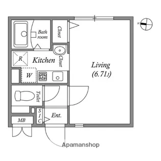 MODULOR池上【3階】の間取り